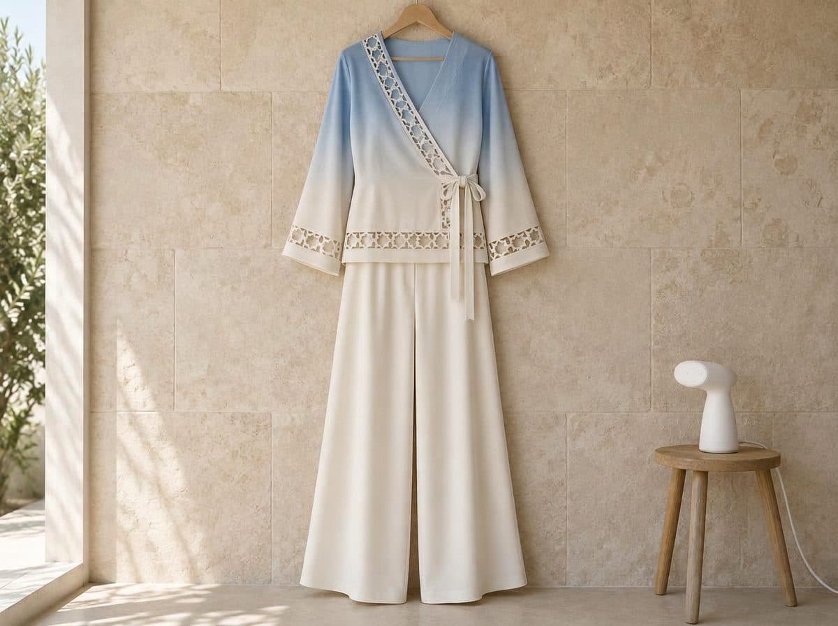 How to care for Girih Cutwork Ombré Wrap